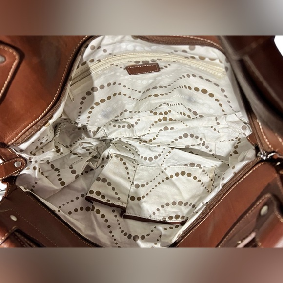 Clark’s England Soft Brown Leather Hobo Handbag/Shoulder Bag - Picture 16 of 16